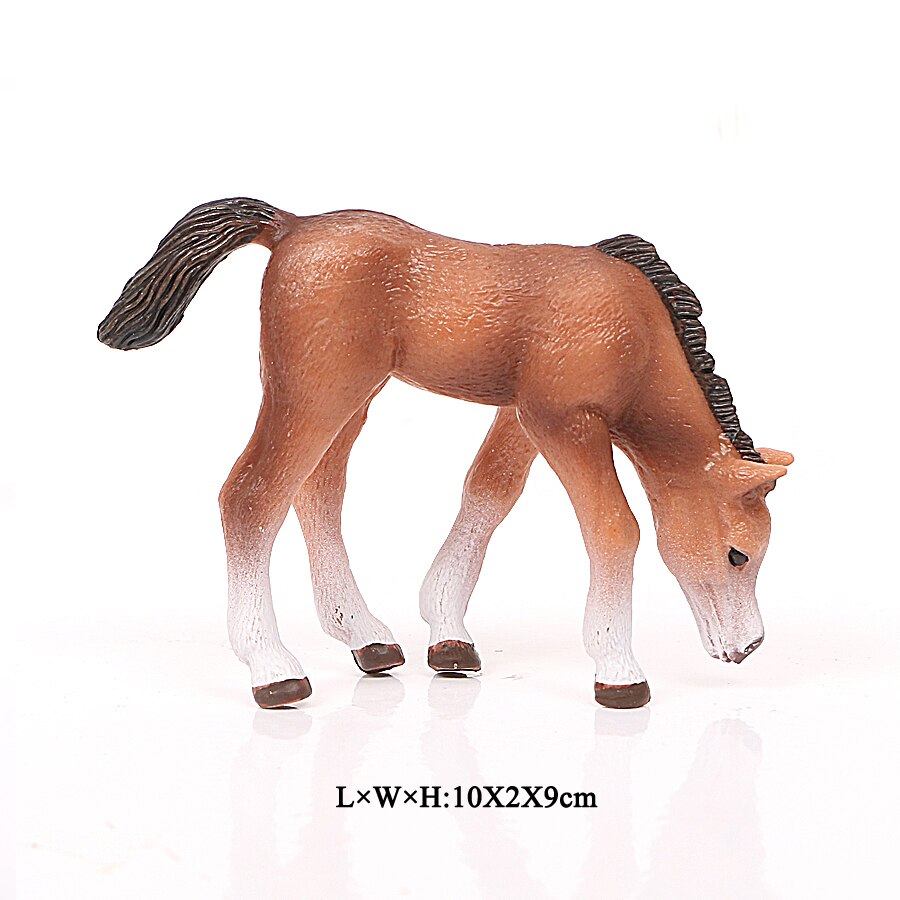 Realistic PVC Horse Figurine Toys