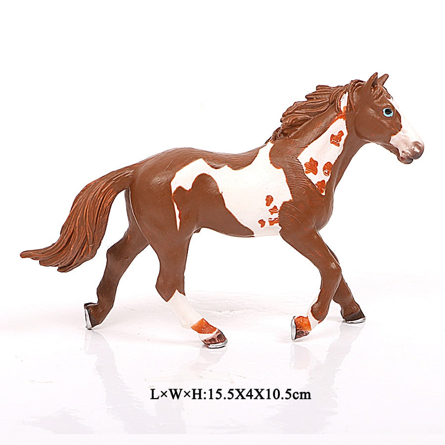 Realistic PVC Horse Figurine Toys