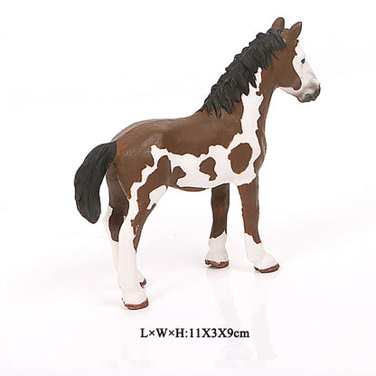 Realistic PVC Horse Figurine Toys