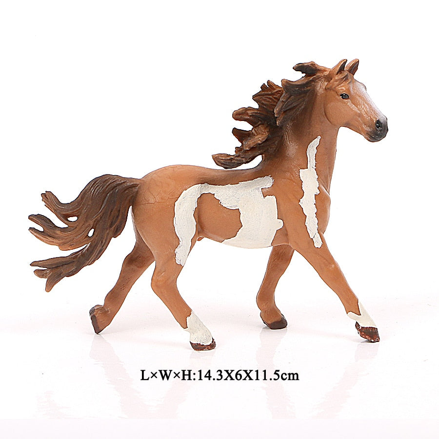 Realistic PVC Horse Figurine Toys