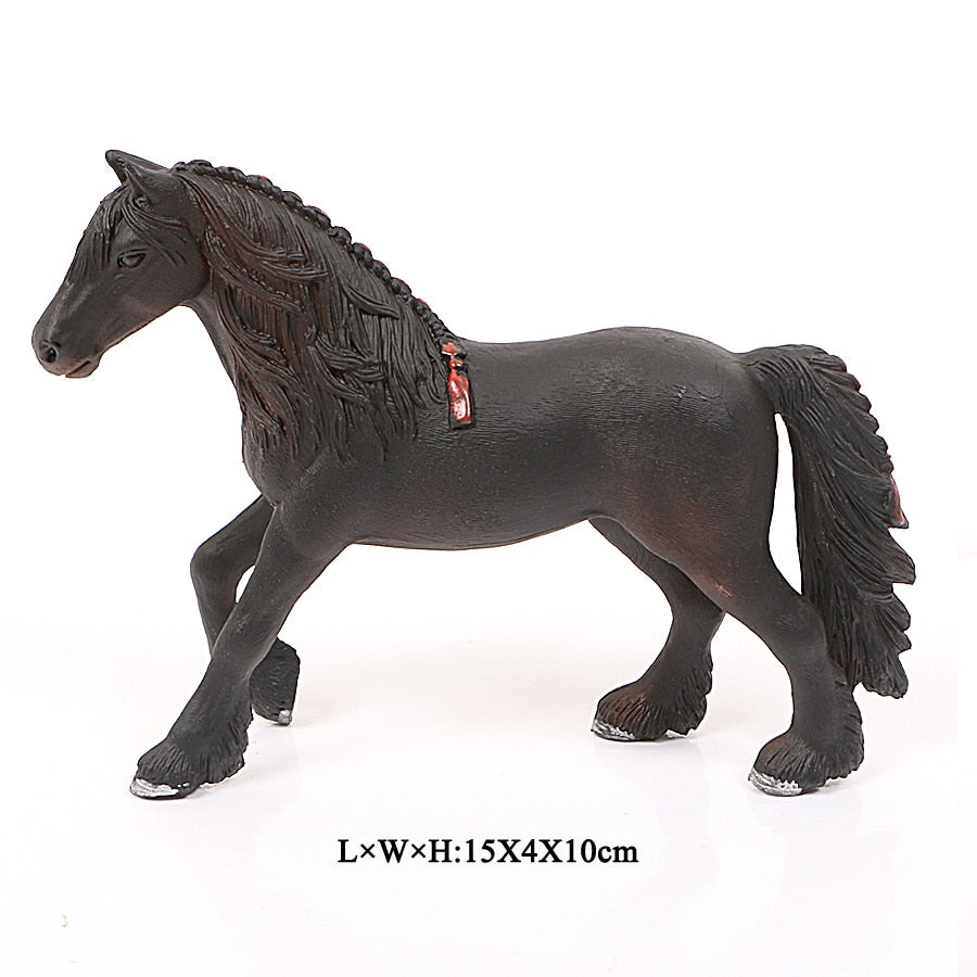 Realistic PVC Horse Figurine Toys