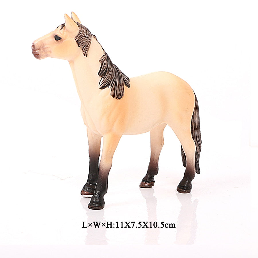 Realistic PVC Horse Figurine Toys