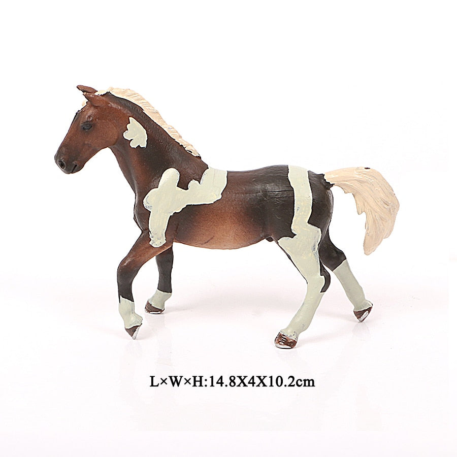 Realistic PVC Horse Figurine Toys