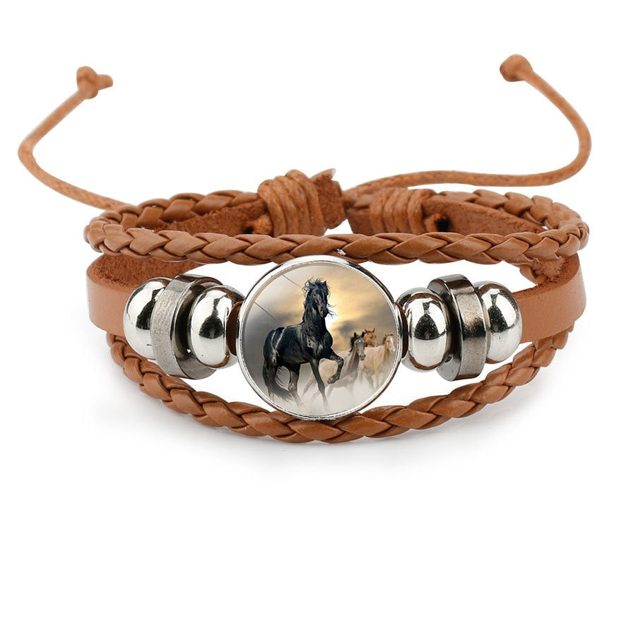 New Horse Girl Woven Bracelet