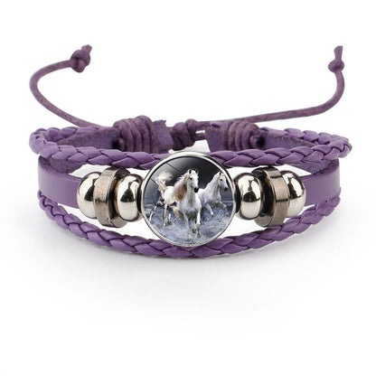 New Horse Girl Woven Bracelet