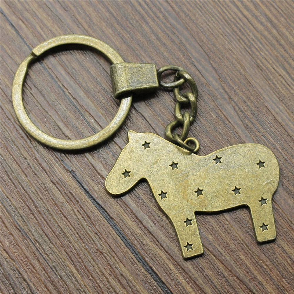 Double Sided Horse or Unicorn Key Chain