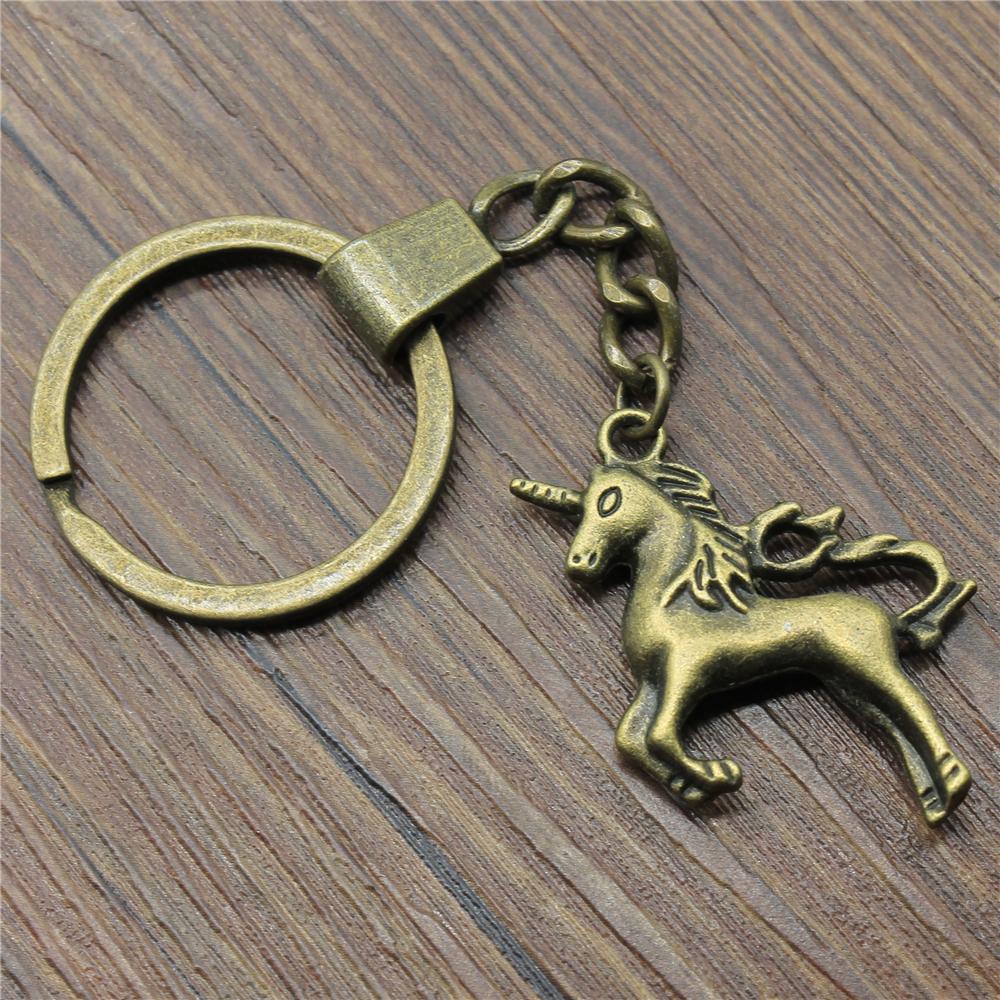 Double Sided Horse or Unicorn Key Chain