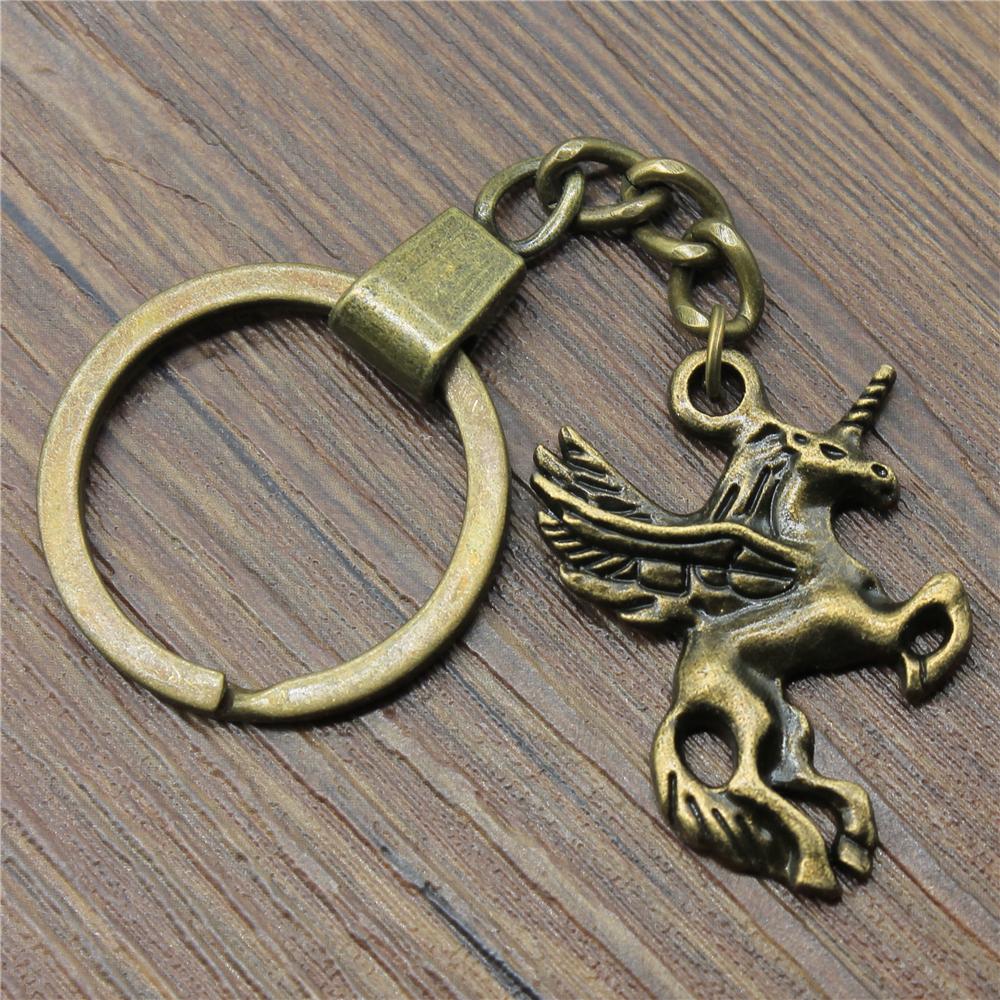 Double Sided Horse or Unicorn Key Chain