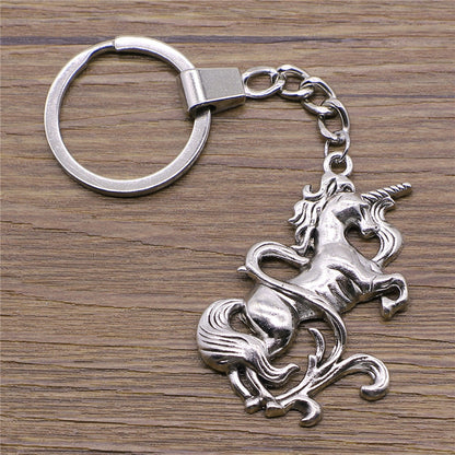 Double Sided Horse or Unicorn Key Chain