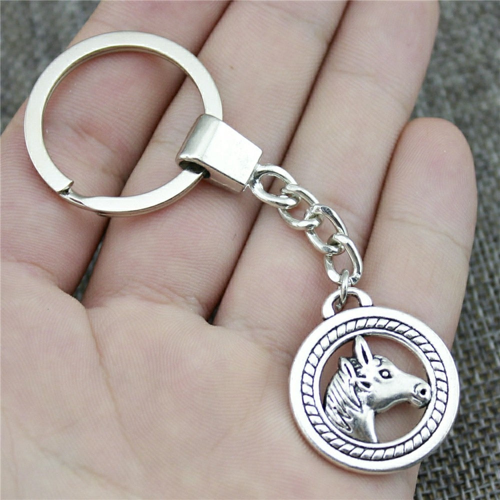 Double Sided Horse or Unicorn Key Chain