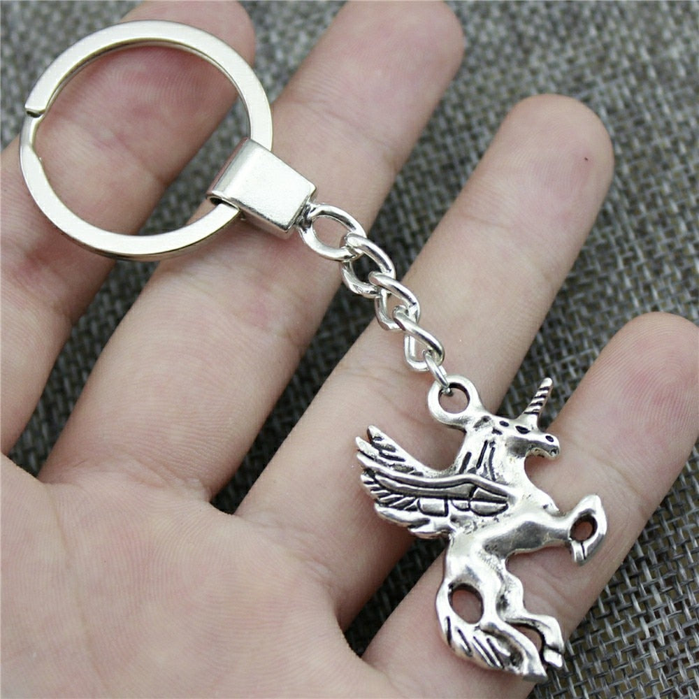 Double Sided Horse or Unicorn Key Chain