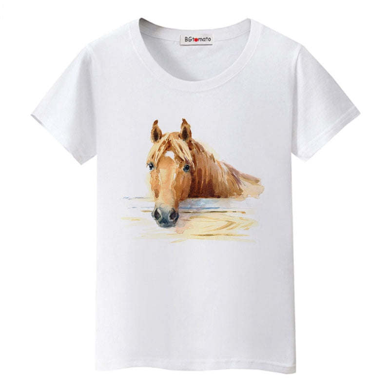 3D Horse Women's Tee