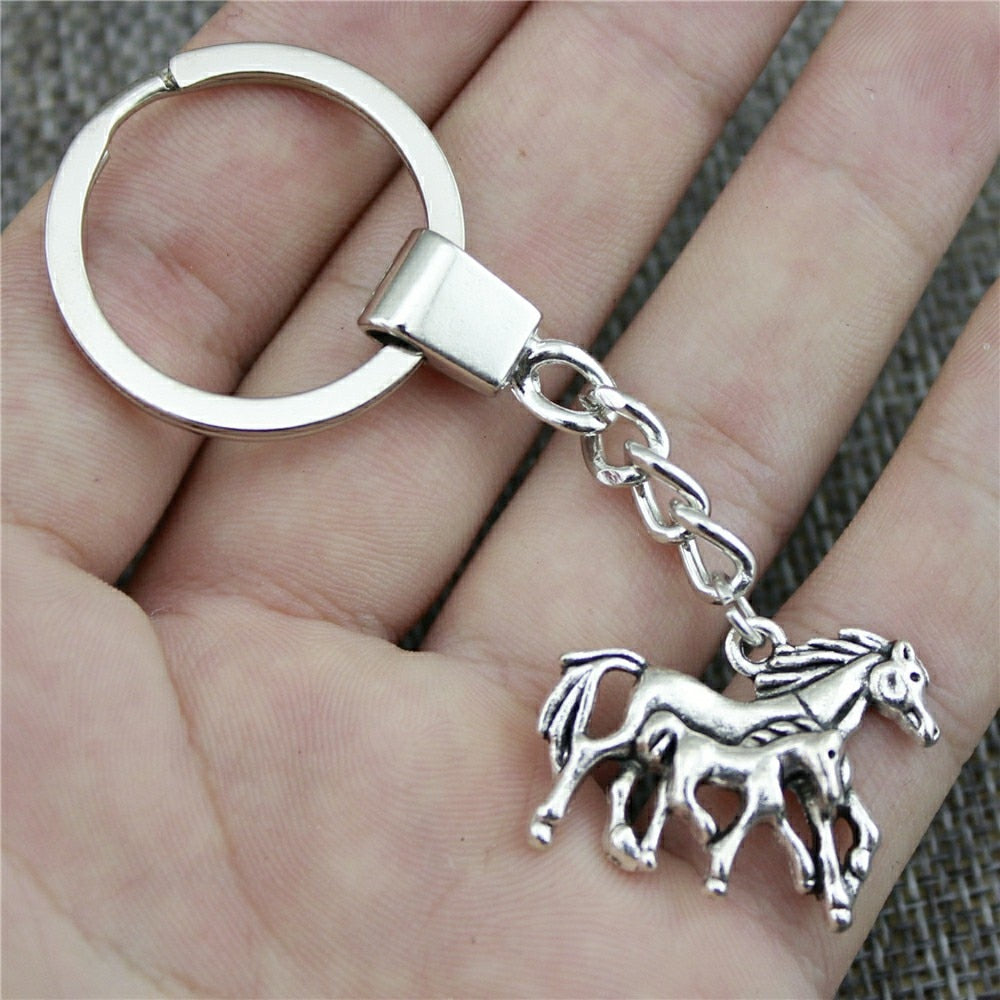 Double Sided Horse or Unicorn Key Chain