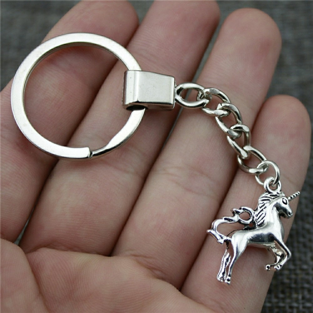 Double Sided Horse or Unicorn Key Chain