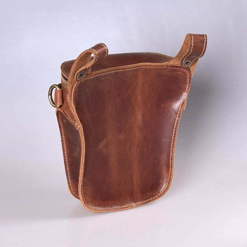 Vintage Style Leather Waist Pack