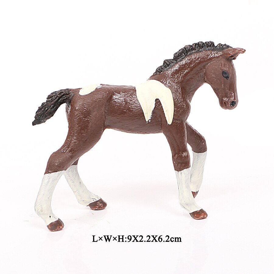 Realistic PVC Horse Figurine Toys