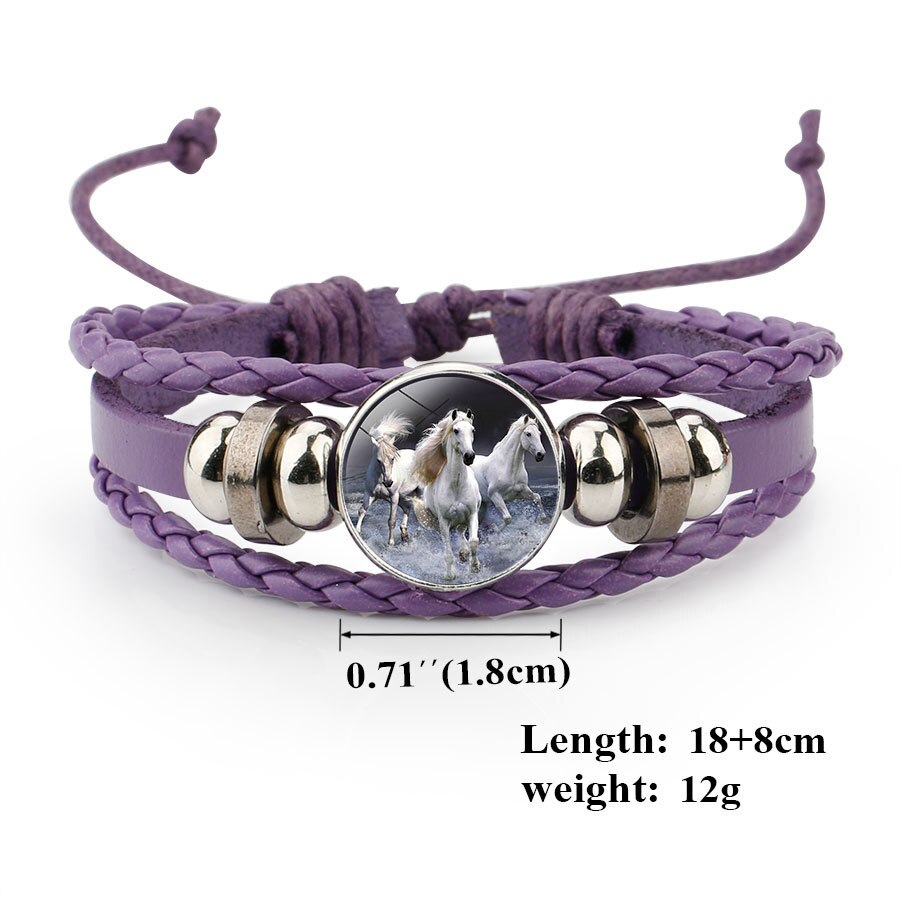 New Horse Girl Woven Bracelet