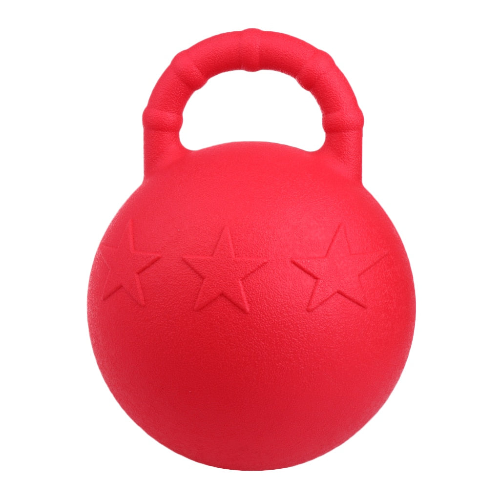 Equine Entertainment: Horse Toy Ball with Handle