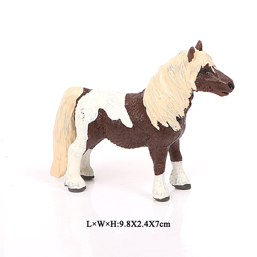 Realistic PVC Horse Figurine Toys