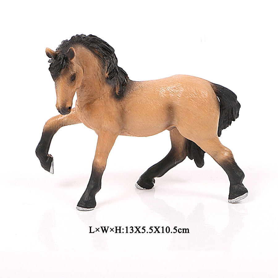 Realistic PVC Horse Figurine Toys