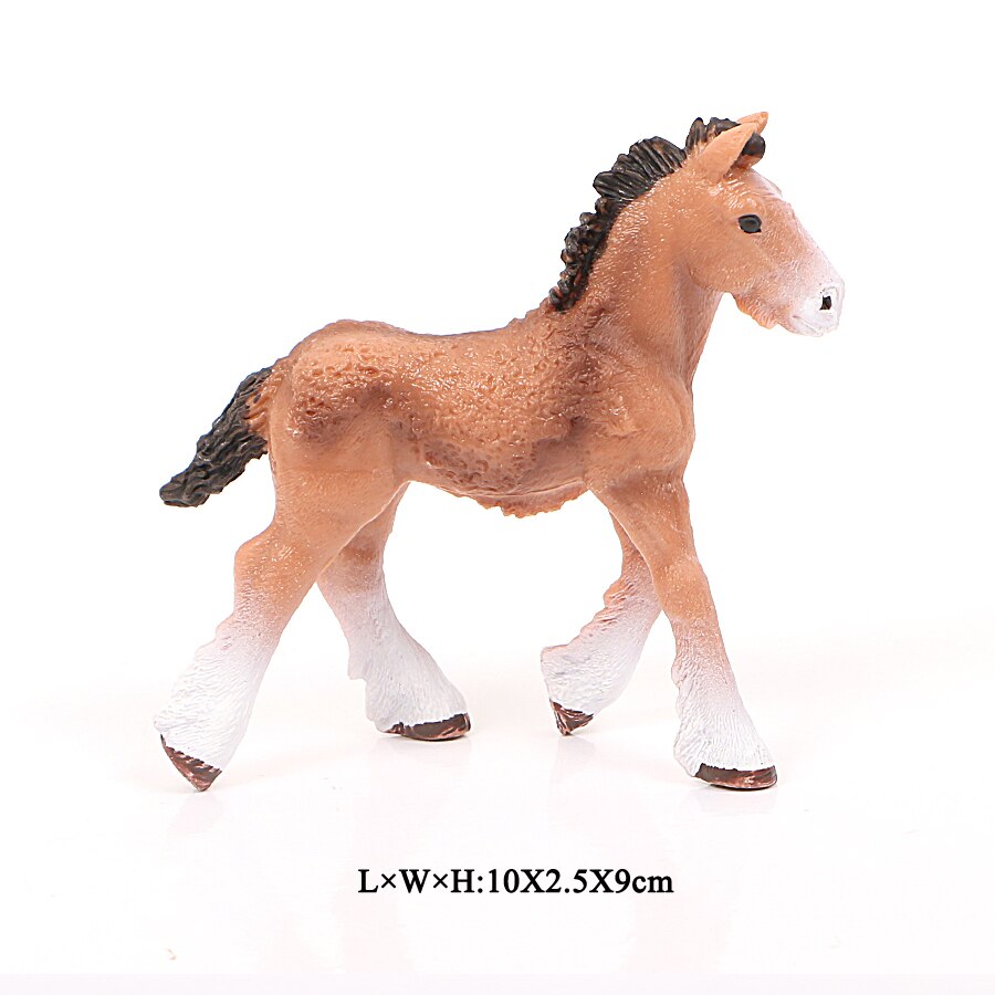 Realistic PVC Horse Figurine Toys