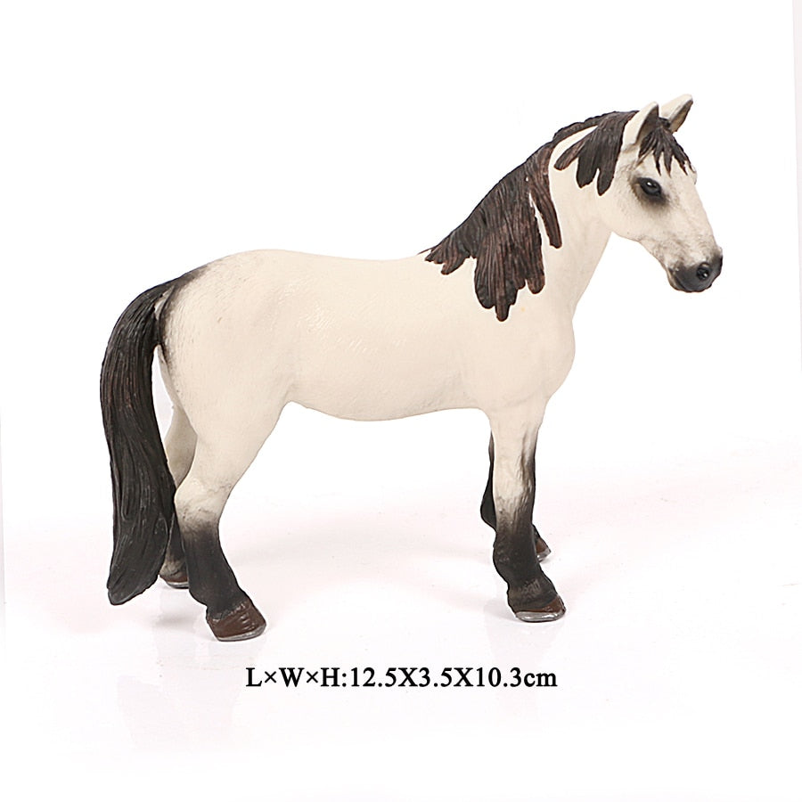 Realistic PVC Horse Figurine Toys