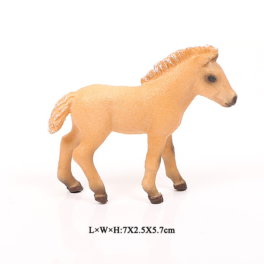 Realistic PVC Horse Figurine Toys