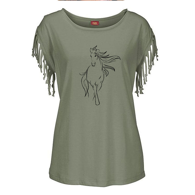 "Fringe and Mane" Women's Shirt