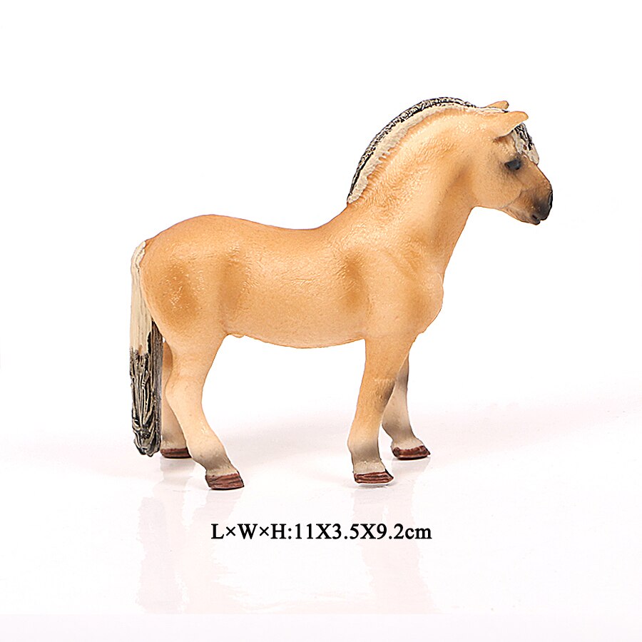 Realistic PVC Horse Figurine Toys