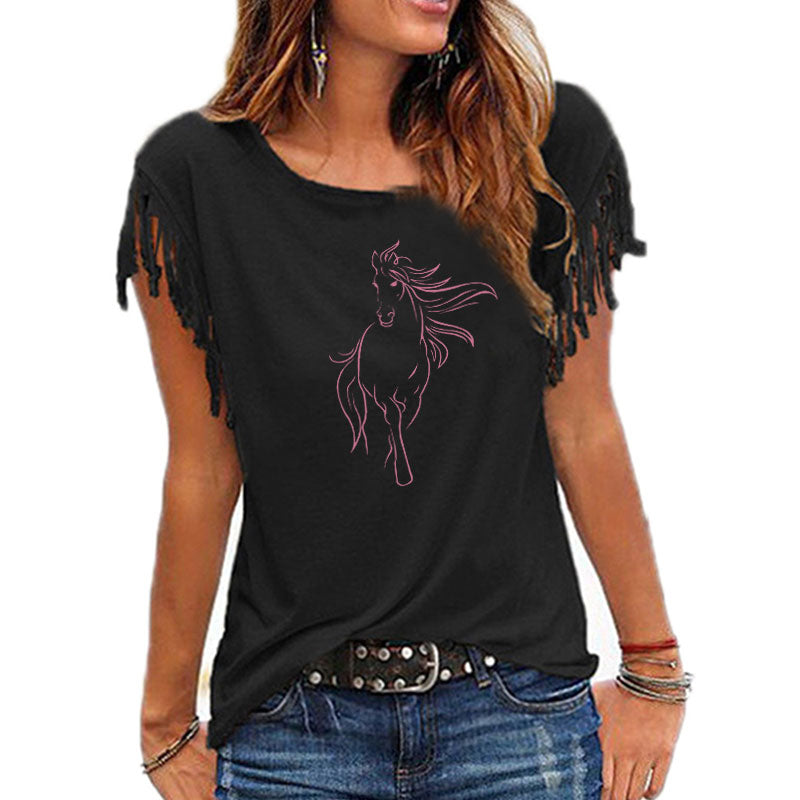 "Fringe and Mane" Women's Shirt