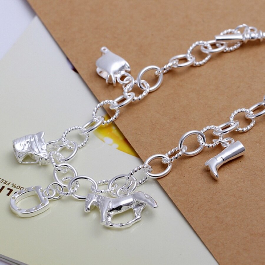 Horse Love Charm Bracelet