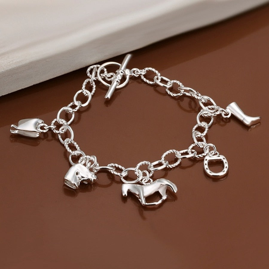 Horse Love Charm Bracelet